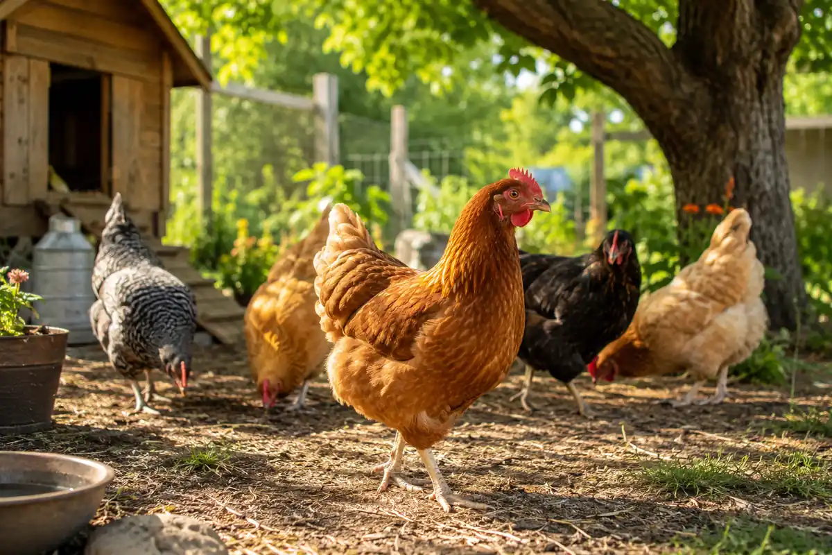 Why Hens Slow Down in Summer: Heat, Broodiness, and Simple Flock Checks at BF Farm Kunekune Pigs