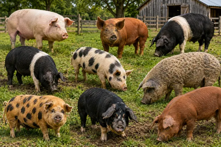 Other Pig Breeds Worth Mentioning — and Why BF Farm Raises Kunekunes at BF Farm Kunekune Pigs